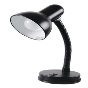 Black Gooseneck Flexible Desk Lamp -