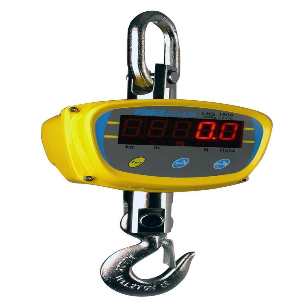 Adam Equipment LHS 1500 Crane Hanging Scale - 1500kg x 0.2kg